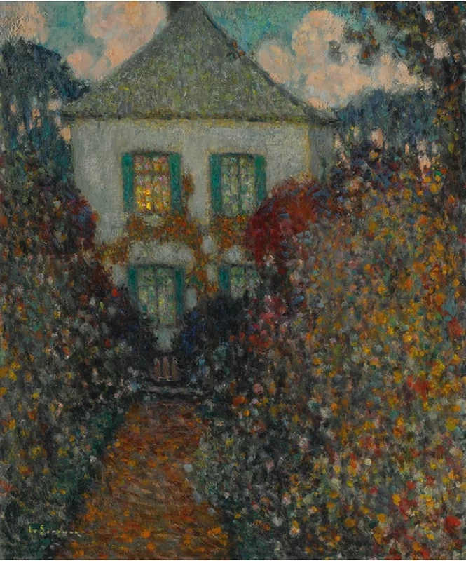Henri Le Sidaner - 149, La casa di Jacques Rousseau
